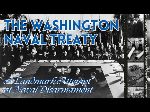 The Washington Naval Treaty: A Landmark Attempt at Naval Disarmament