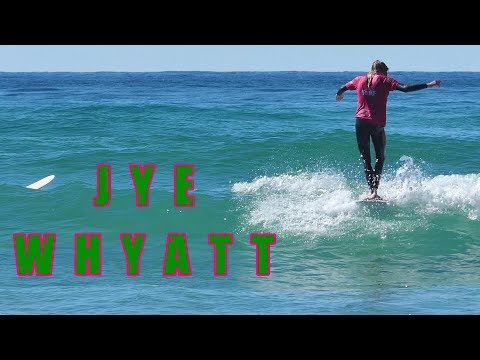 JYE WHYATT - Australian Junior Longboard Champion  2017