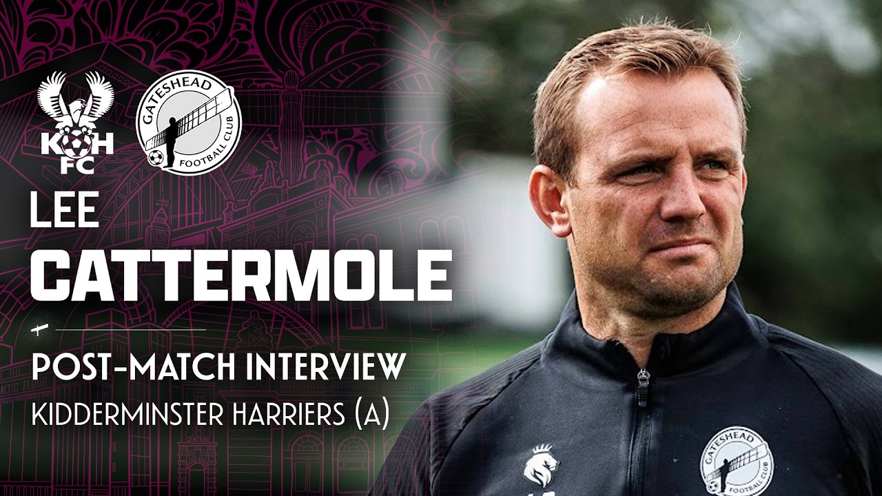 💬 “Incredibly proud” | Lee Cattermole post-Kidderminster Harriers (A) | POST-MATCH