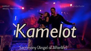 KAMELOT - Sacrimony (Angel of Afterlife) @TRIX, Antwerp - March 10, 2019 LIVE 4K