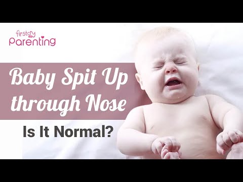 Baby Spit Up Through the Nose: Is It Normal?