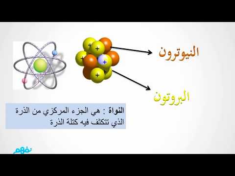 النواة - العلوم - الصف الثالث المتوسط - المنهج السعودي - نفهم