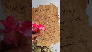 Diy vintage paper 📃 #diy #craft