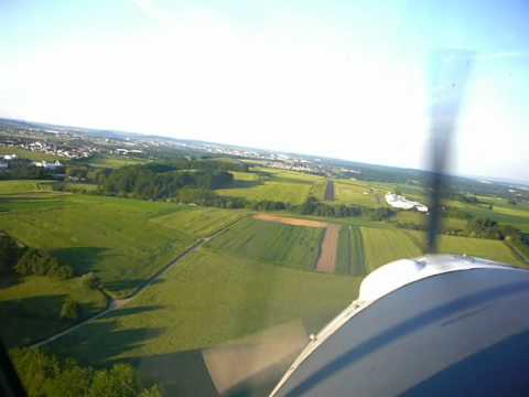 Anflug Giessen Lützellinden Pfingsten 2012