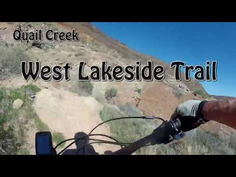 The west Lakeside Trail at Quail Creek...