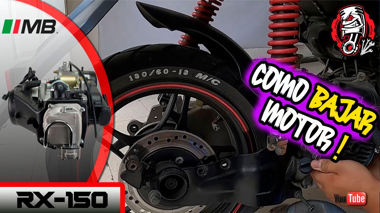 Watch MB RX-150 COMO BAJAR EL MOTOR Now MB RX-150 COMO BAJAR EL MOTOR