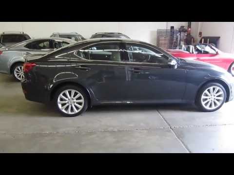 2010 Lexus IS250, Black Sapphire Pearl - STOCK# 038007 - Walk around