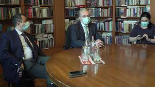 Զոհրաբ Մնացականյանի հանդիպումը Արցախի քաղաքացիական հասարակության ներկայացուցիչների հետ