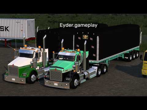 Las mejores kenworth T800 / Saliendo para honda tolima / colombia real map 1.58
