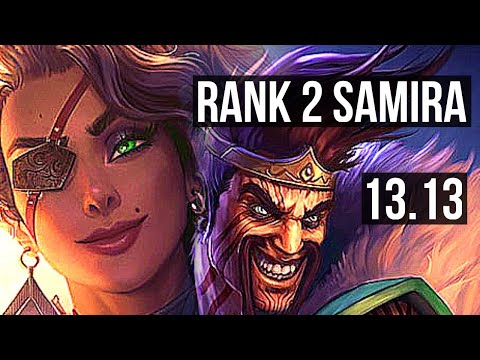 SAMIRA & Thresh vs DRAVEN & Alistar (ADC) | Rank 2 Samira, 8/0/1, Legendary | TR Challenger | 13.13