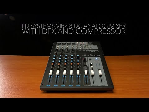 LD Systems Vibz 8dc 8 Channel Mixer image 3
