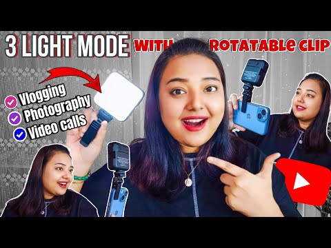 Best Light for Video Shoot, Vlogging, Photography & Video Call | Mobilife LED Video Light Review