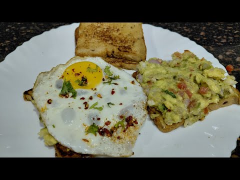 Avocado Egg Toast Recipe | Healthy Breakfast in 5 Minutes | Quick & Easy Protein Meal