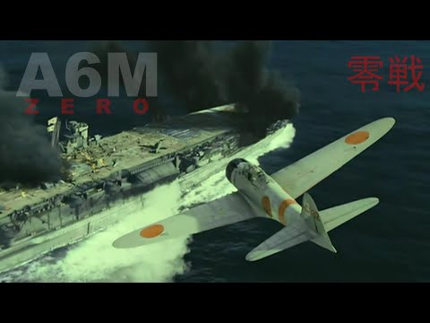 Best fighter of the Imperial Japanese Navy Mitsubishi A6M "Zero"