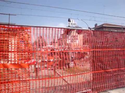 Lavori al passaggio a livello di via Canale Molinetto