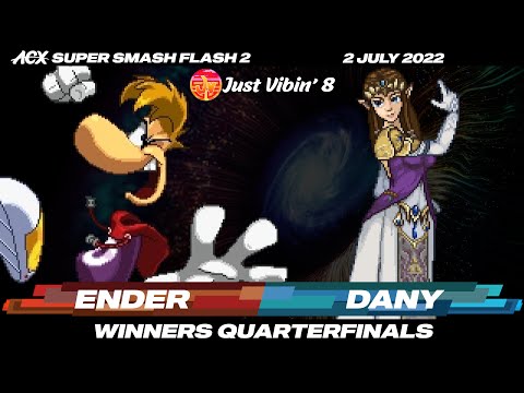 Ender (Rayman) vs Dany (Zelda) - Winners Quarterfinals - Just Vibin' 8