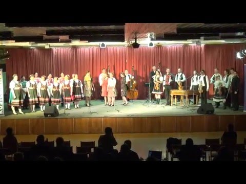 Spoločný záver programu Hudaci hrajce - 20. Košické folklórne dni 2015