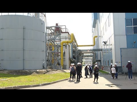 Накануне 90-летия белорусской энергосистемы руководство "Гомельэнерго" организовало пресс-тур на ТЭЦ-1 видео