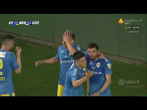 Petrolul - U Cluj 1-0 Gol superb inscris de Robert Moldoveanu