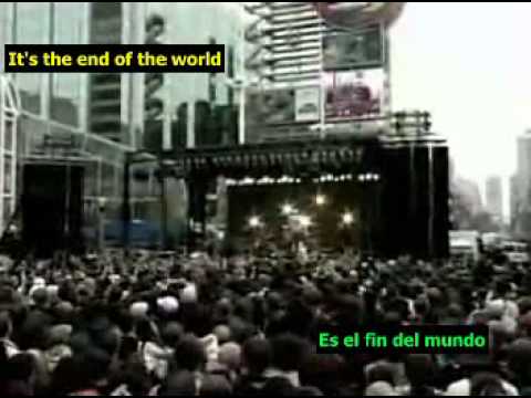 R.E.M  - It's the end of the world as we know it  (Subtitulos)