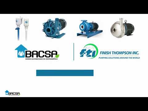 Bombas de tambor para aplicaciones de bombeo de químicos corrosivos. Finish Thompson Inc.