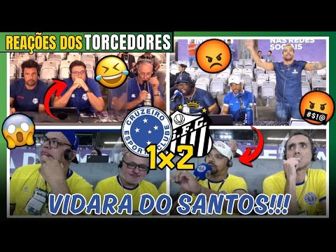 CRUZEIRENS' REACTIONS ARE PISSED OFF BY PEIXE'S COMEBACK! CRUZEIRO 1x2 SANTOS - BRAZILIAN CHAMPIO...