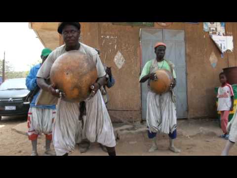 Griots from Guinea, Guestworkers in Senegal, making music for fellow Guineans, June 2010
