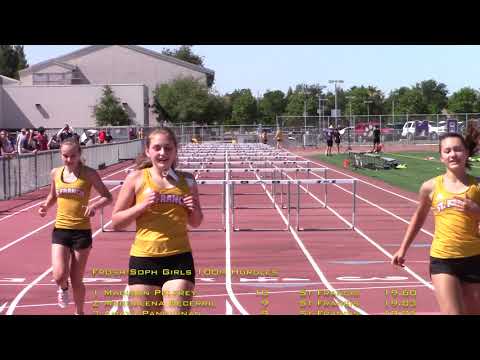 2021 Jesuit, St Francis vs Franklin - 100m, 110m, 300m Hurdle Races