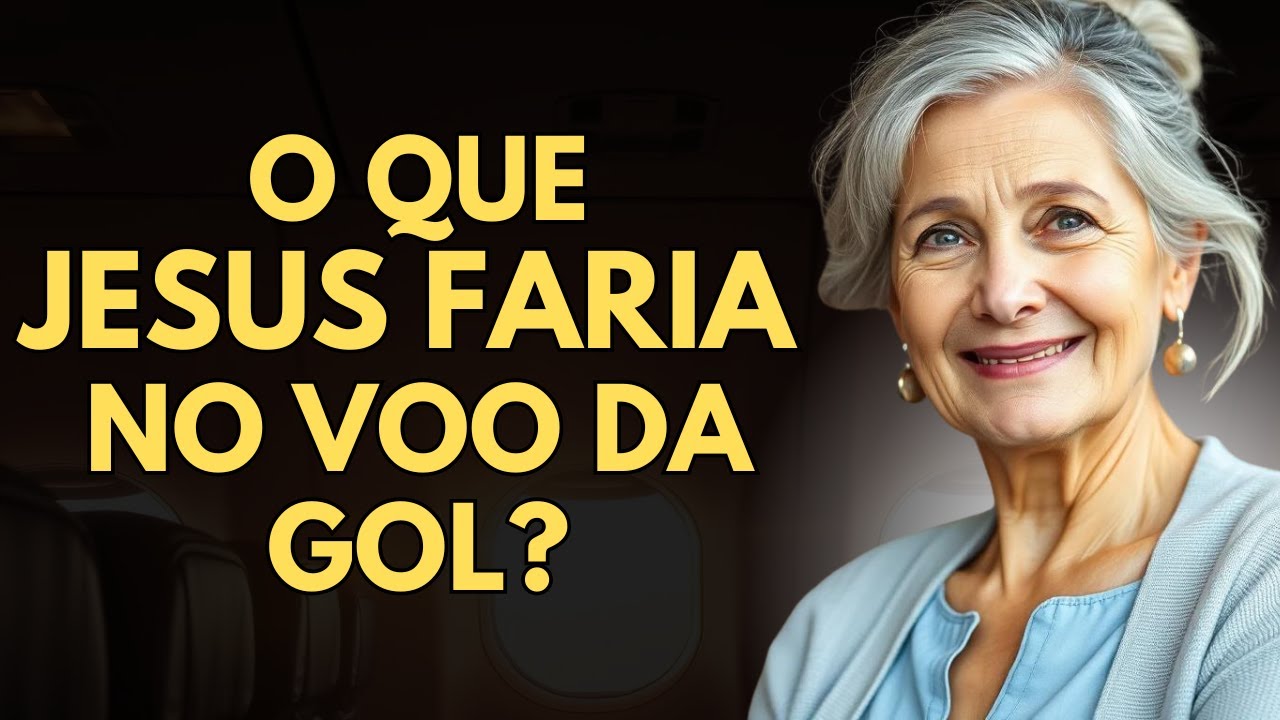 O Que Jesus Faria no Voo da Gol? Deixaria a criança sentar na janela?