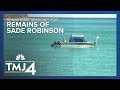 Sonar Boat aids continued search for Sade Robinson's remains in Lake Michigan