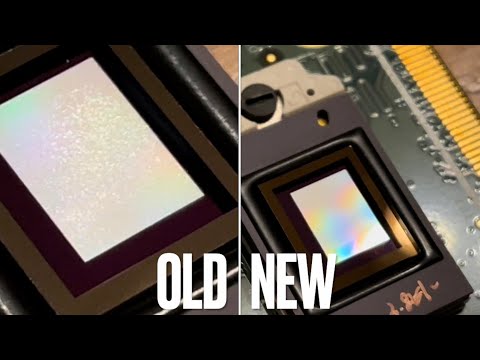 EASY repair of dead pixels. 27$ DMD chip. White spots.