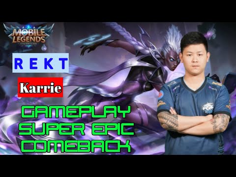 Gameplay top global - Evos REKT - Mobile Legends