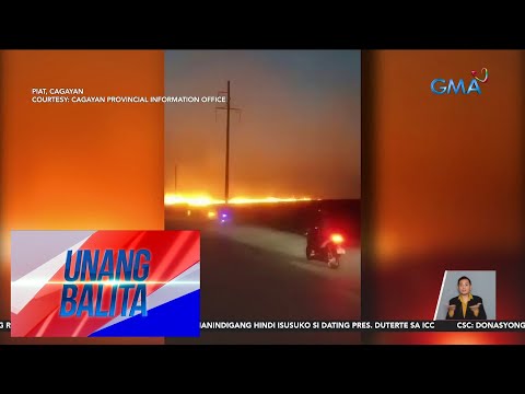 Grass fire, sumiklab sa gilid ng highway UB