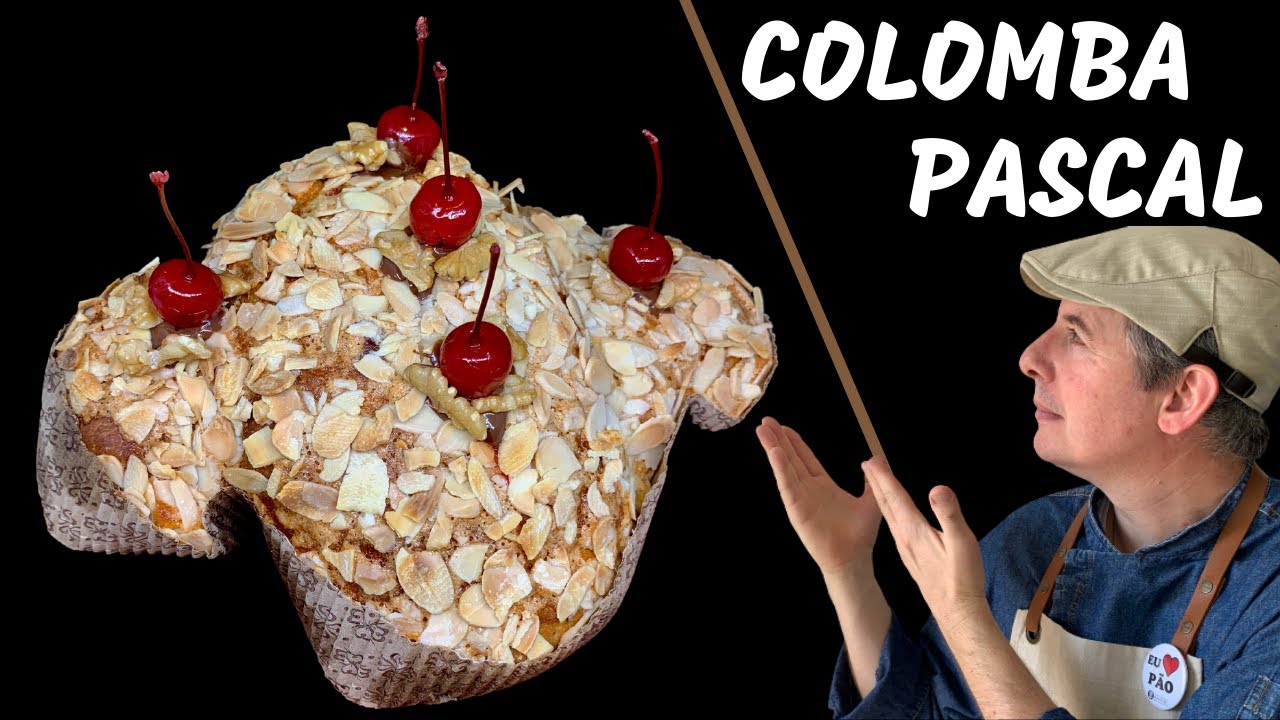 A clássica Colomba Pascal !!! Sem segredos !!! Com Fermento Natural !!! Aproveite !!!