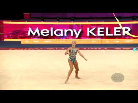 KELER Melany (EST) - 2019 Rhythmic Worlds, Baku (AZE) - Qualifications Ribbon