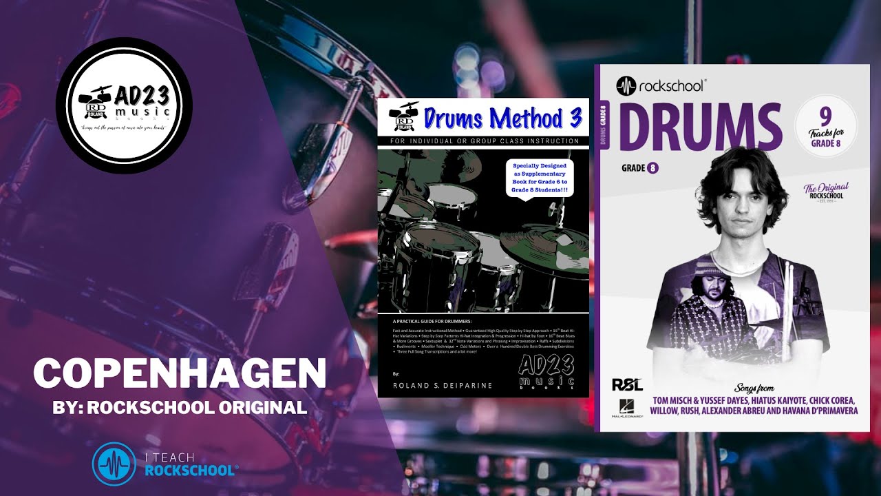 Copenhagen | Rockschool Drums Grade 8 2024