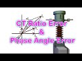 CT Ratio Error Phase Angle Error Explained Simple CT Vector Diagram For Students
