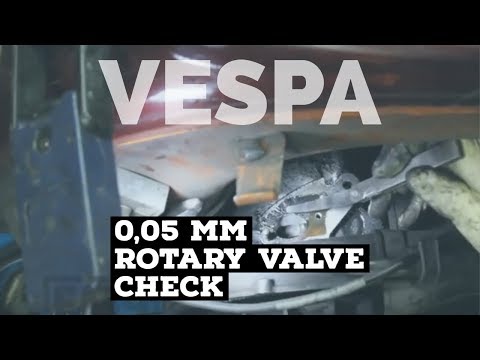 vespa 0,05mm ROTARY VALVE CHECK / ANTI blowback / rally 200:1975 / FMPguides