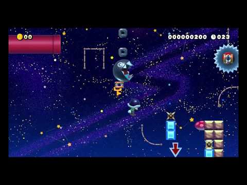 [SMM2] Chompworks Galaxy #Spkc (By Me)