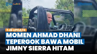 Tertangkap Kamera, Ini Momen Ahmad Dhani Tepergok Bawa Mobil Jimny Sierra Serba Hitam