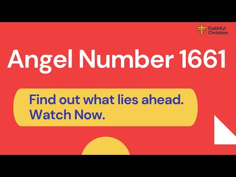 1661 Angel Number Spiritual Meaning.