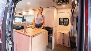 COMPACT Van Conversion w/ NEAT SHOWER ROOM 🚿 & EFFICIENT AC UNIT 🚐 by Nate Murphy