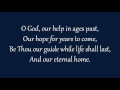 O God! Our Help In Ages Past