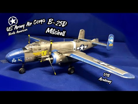 프라모델 B-25D "Mitchell" 1/48 - ACADEMY [CUSTOM PAINT]