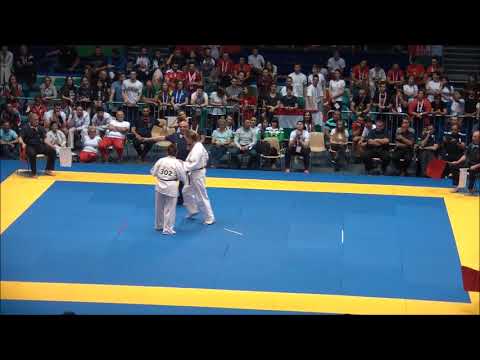 EC2018 Semi finale Women+65kgs  Ryžkovaitė Monika Lithuania Vs Merca Andreea Romania