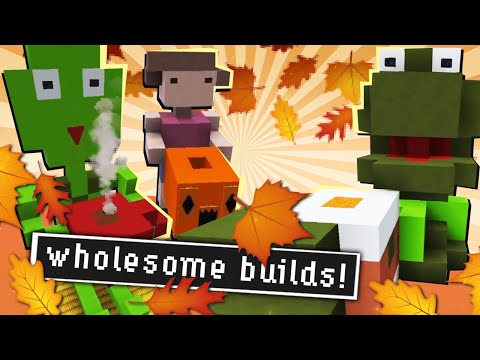 The Yogscast - Wholesome Autumn Builds ONLY!! | Minecraft Gartic Phone Challenge