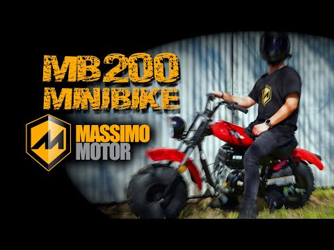  Massimo Motor Warrior200 196CC 6.5HP Engine Super Size Mini Moto  Trail Bike MX Street for Kids and Adults Wide Tires Motorcycle Powersport  CARB Approved (Quicksand) : Automotive