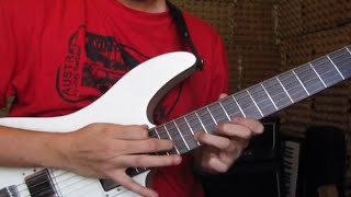 Cynic - Veil of Maya (Guitar Solo Cover, Tab Tutorial)
