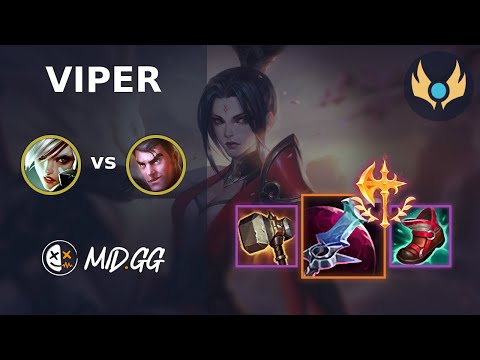 MID.GG: [ Viper ] Riven TOP vs Jayce | NA CHALLENGER | LOL Season 2025