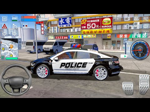Police Sim 2022 #7 Policeman makes Traffic Accidents - IOS Android gameplay